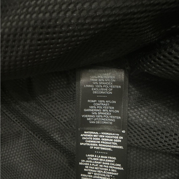 Harley Davidson Hi Vis Rain Jacket Mens L Orange Black Reflective - Picture 6 of 6